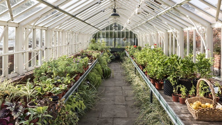 The Propagation House at Peckover House and Garden, Cambridgeshire